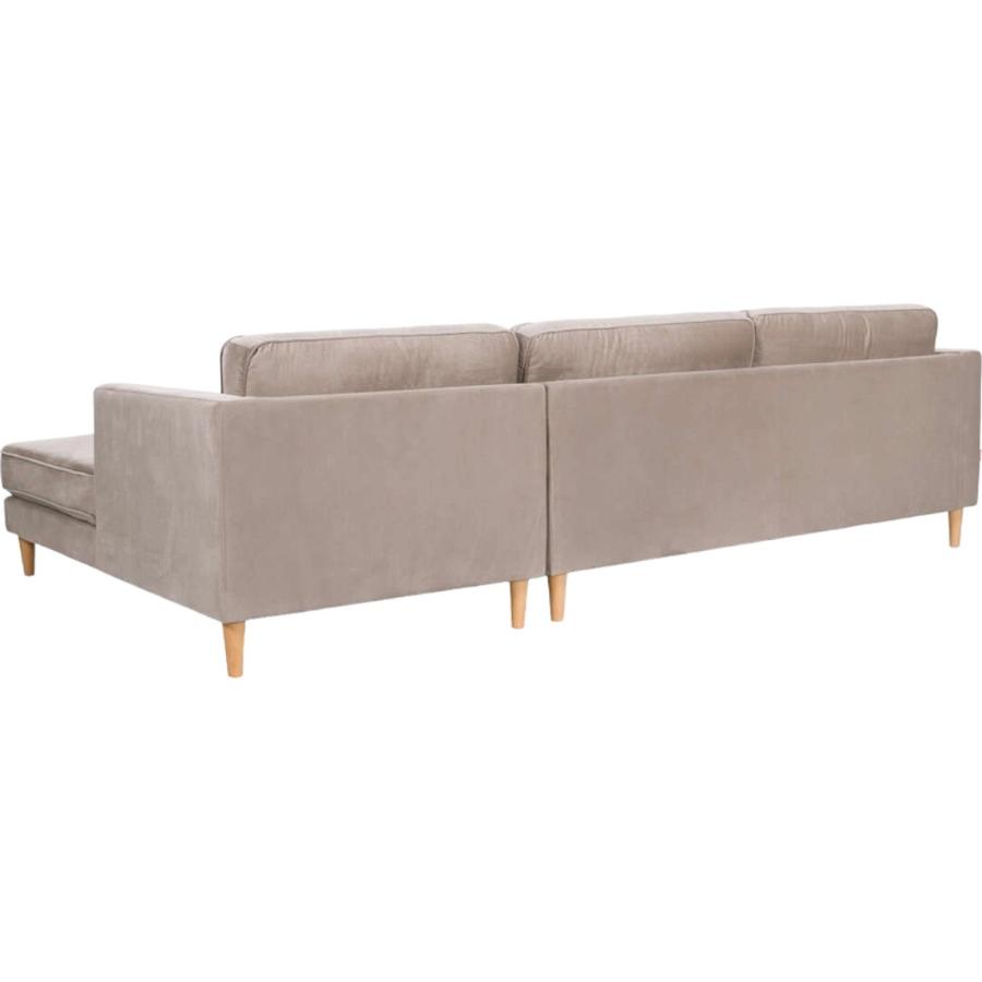 Sofá Seccional Rosen Harbord II Derecho Tela Beige