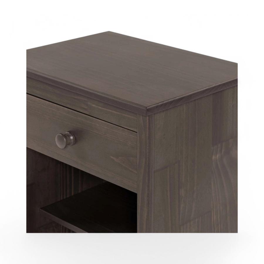 Velador Rosen Ferrara Madera Gris