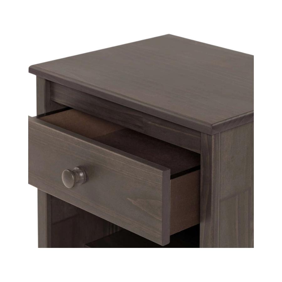 Velador Rosen Ferrara Madera Gris