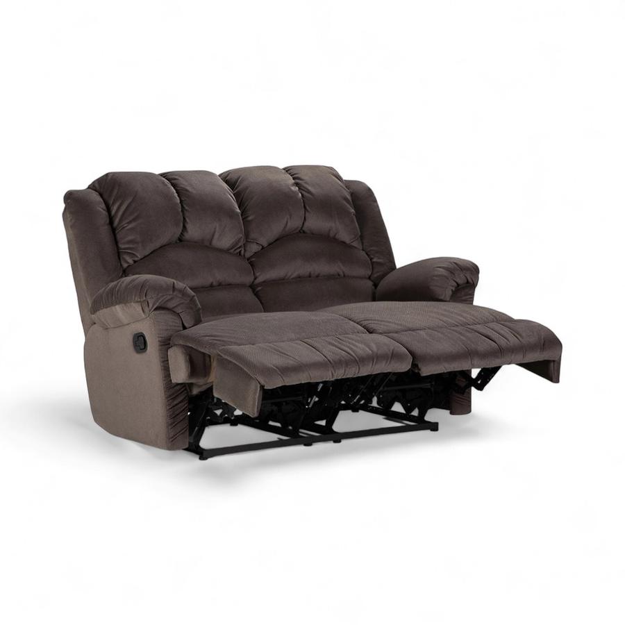 Sofá Reclinable Manual Rosen Jarrie 2 Cuerpos Gris