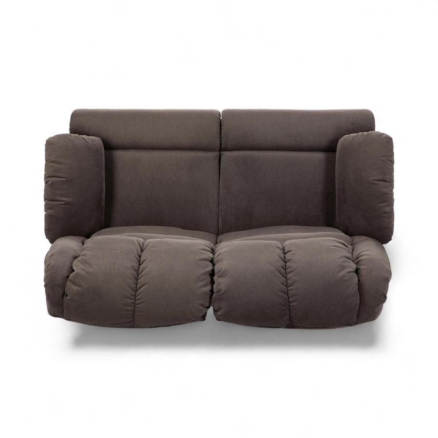 Sofá Reclinable Manual Rosen Jarrie 2 Cuerpos Gris