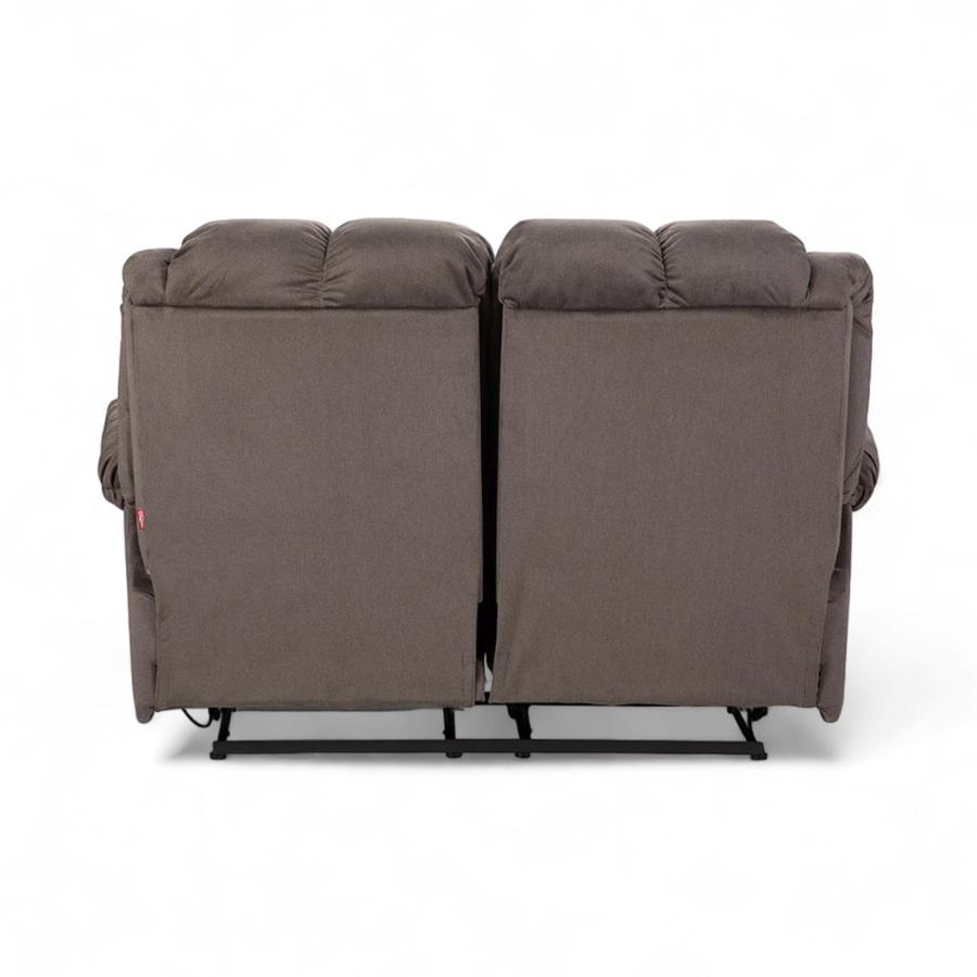Sofá Reclinable Manual Rosen Jarrie 2 Cuerpos Gris