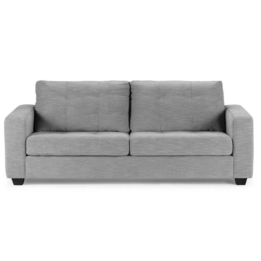 Sofa Rosen Manet 3 Cuerpos Tela Color Grafito