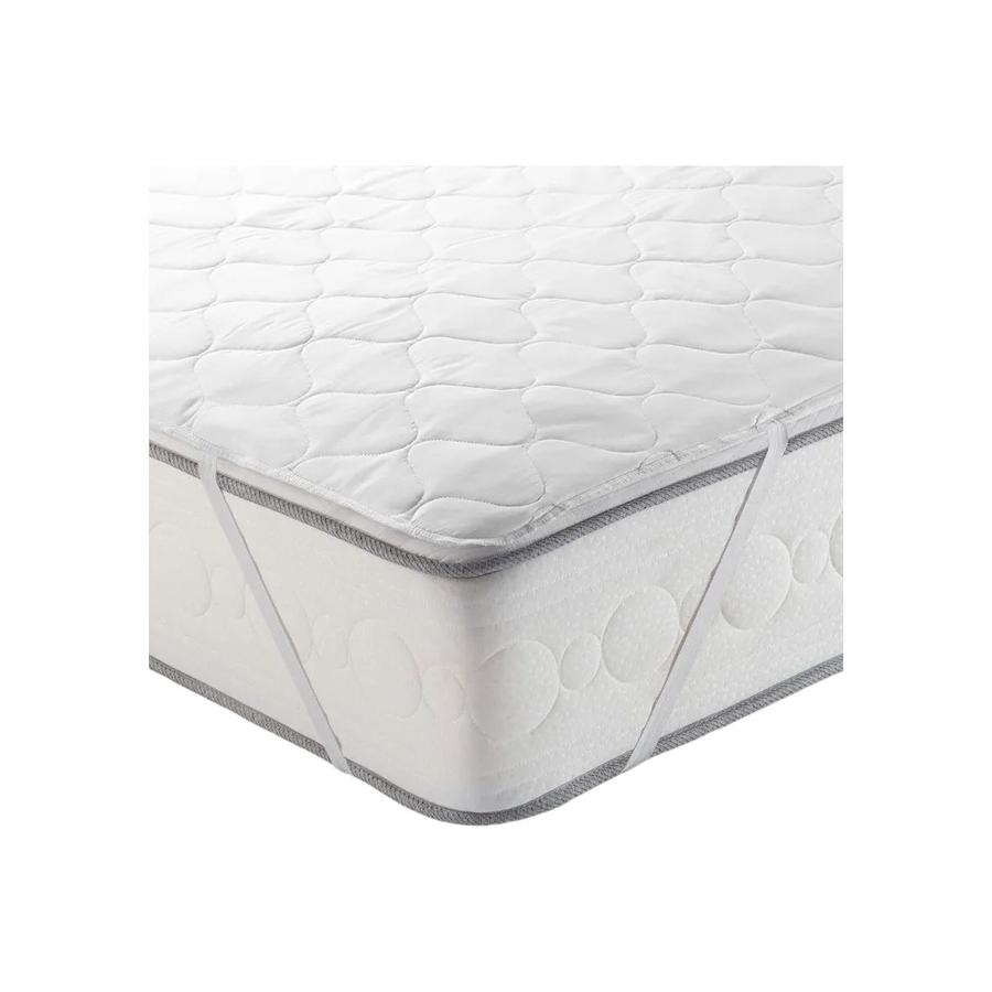 Cubre Colchon 1,5 Plazas Hipoalergenico Rosen Light Blanco