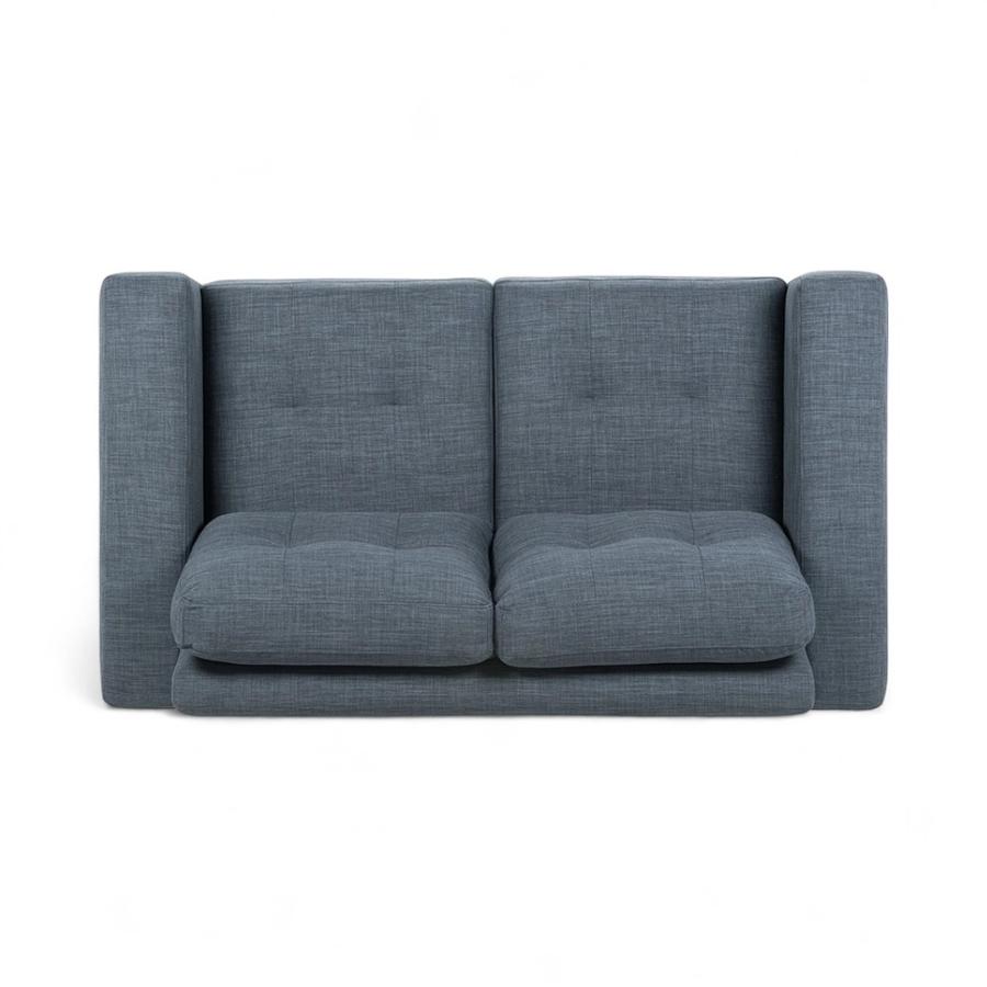Sofá Rosen Mira Tela 2 Cuerpos Denim