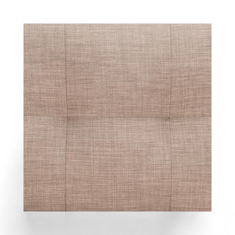 Sofá Rosen Mira Tela 2 Cuerpos Beige