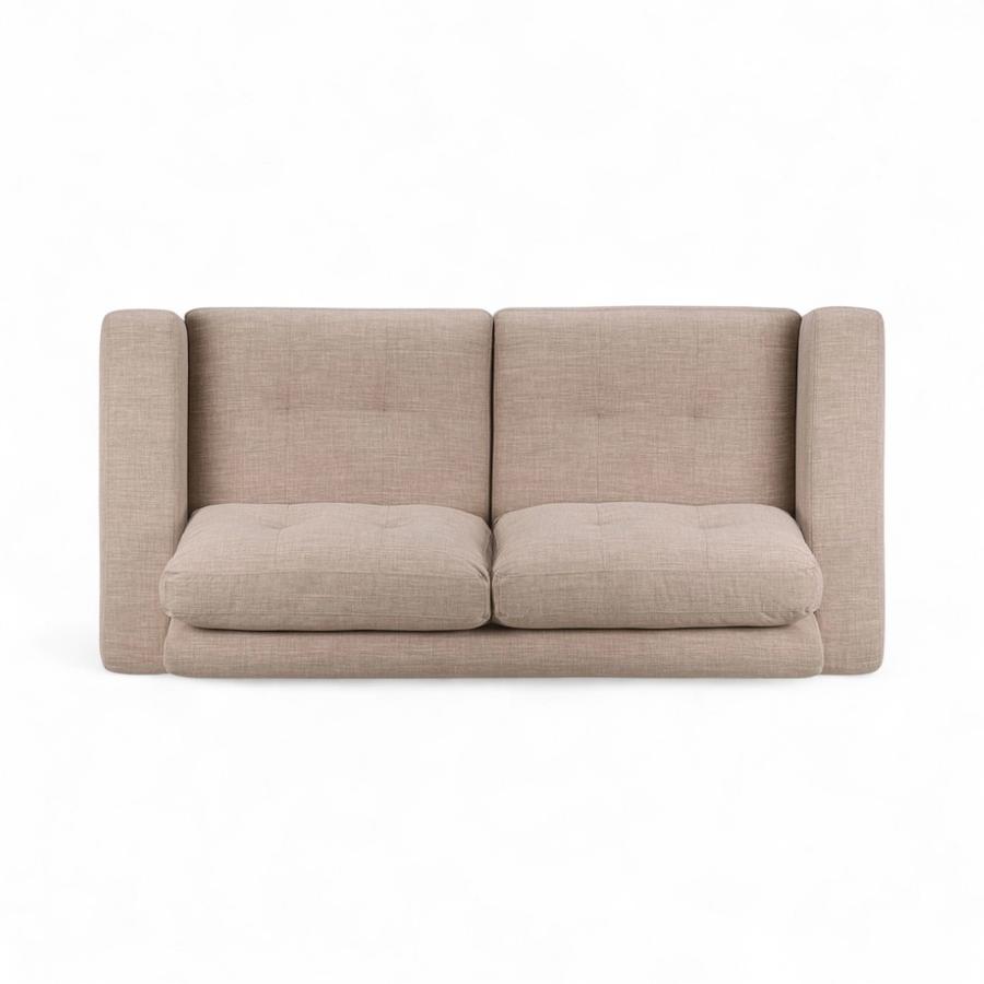 Sofá Rosen Mira Tela 3 Cuerpos Beige