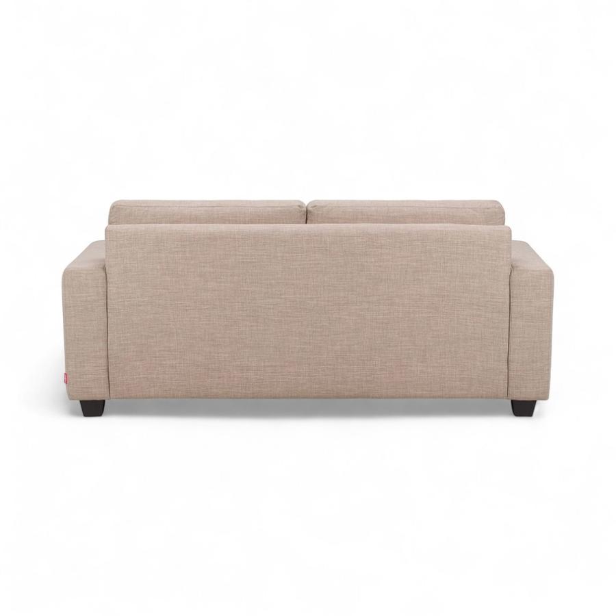 Sofá Rosen Mira Tela 3 Cuerpos Beige