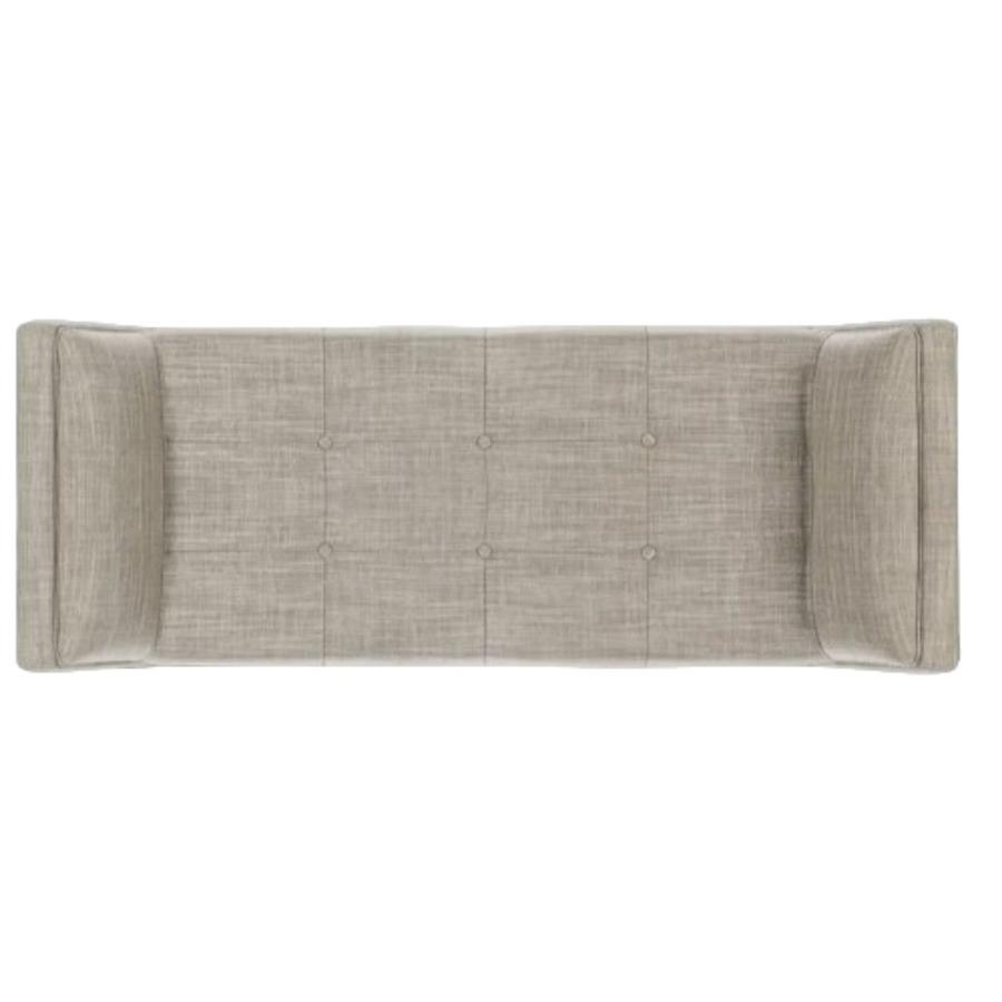 Banqueta Rosen Beyoglu Tela Gris