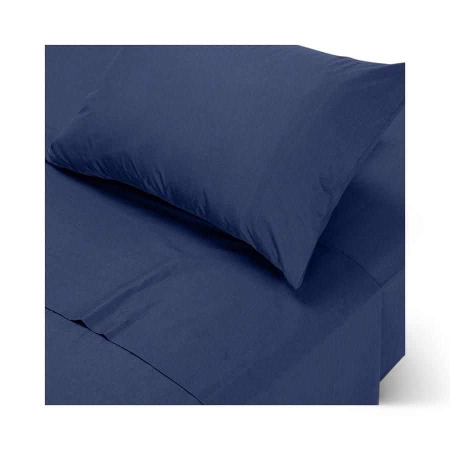 Sábanas Rosen Polycotton 144 Hilos Lisa 1.5 Plazas Azul