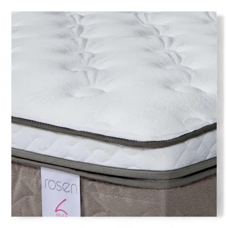 Cama Europea Rosen New Style 6 De 2 Plazas Base Dividida