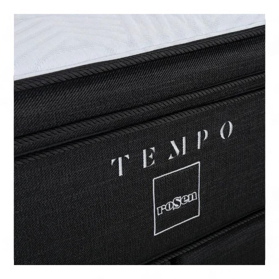 Cama Europea Tempo 2 Plazas 150 X 200 Cm Base Dividida Con Muebles Veneto