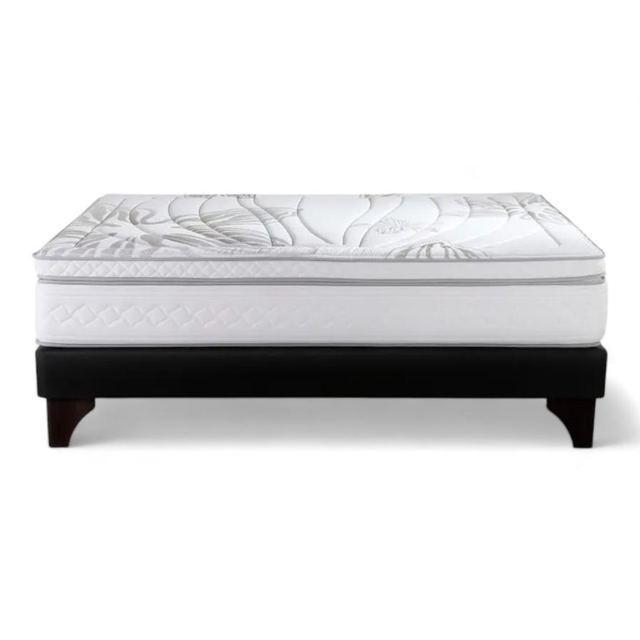 Cama Europea Rosen Art 4 De 2 Plazas 150 X 200 Cm Base Dividida