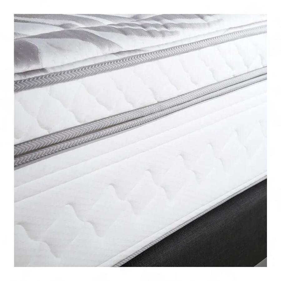 Cama Europea Rosen Art 4 2 Plazas Con Muebles Issey - Grafito