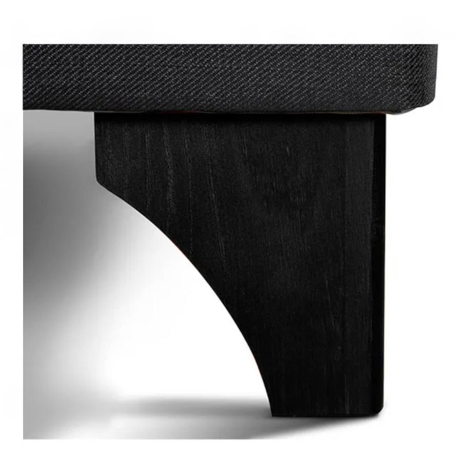 Cama Europea Rosen Art 4 2 Plazas Con Muebles Issey - Grafito