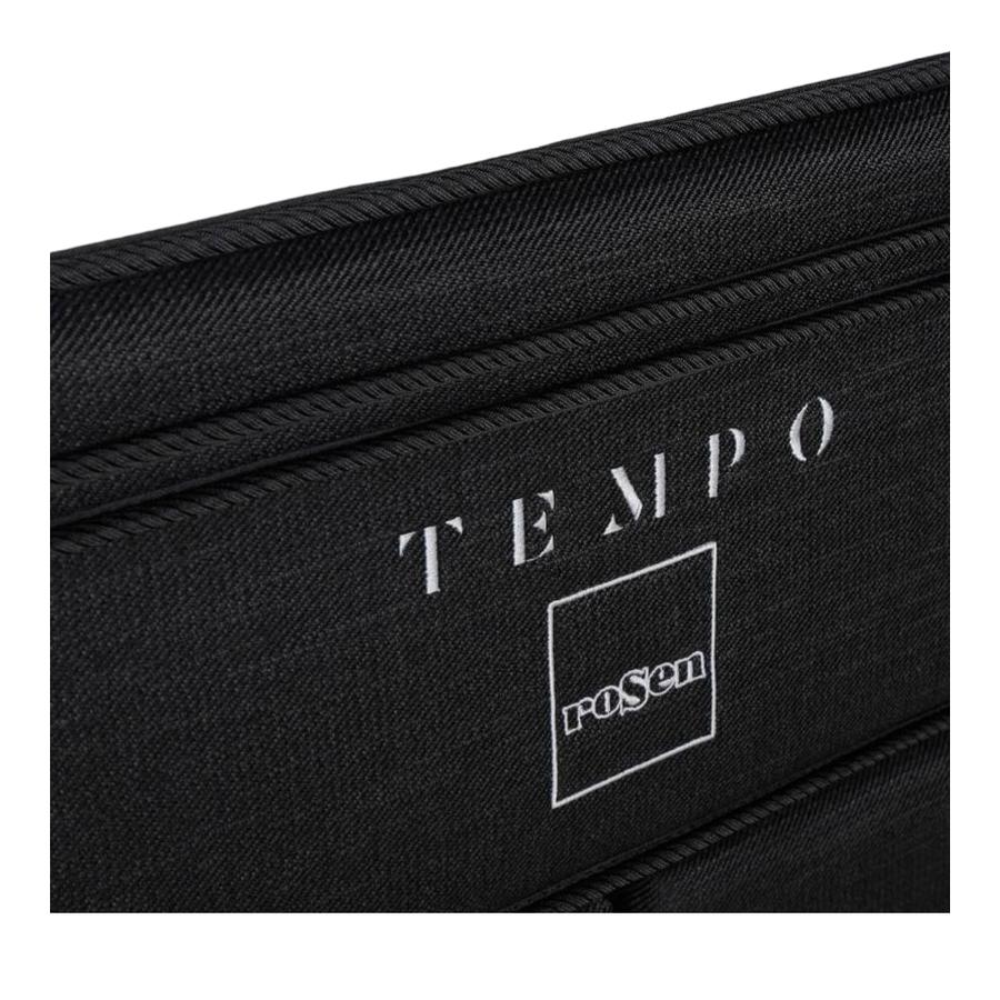 Cama Europea Tempo 2 Plazas 150 X 200 Cm Base Dividida Con Muebles Issey - Grafito