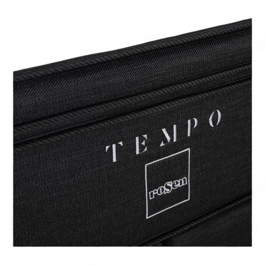 Cama Europea Rosen Tempo King Con Muebles Issey - Grafito