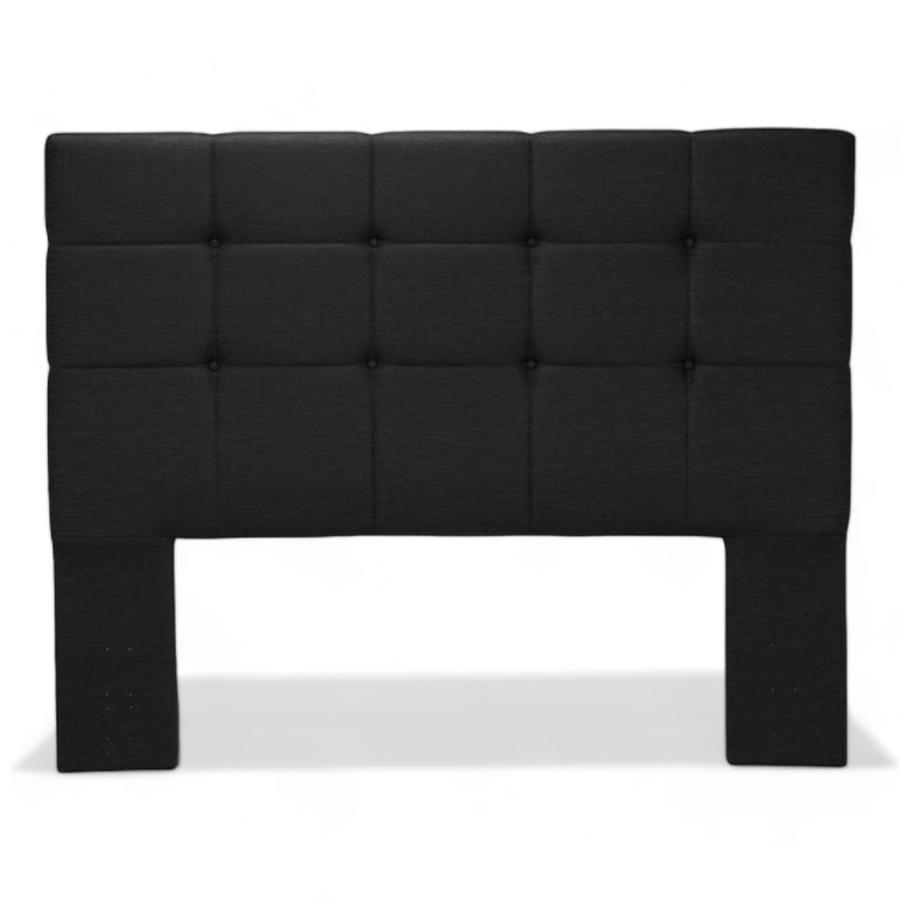 Cama Europea Rosen Tempo King Con Muebles Issey - Grafito