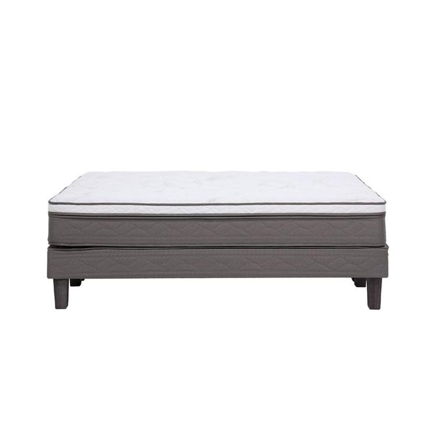 Cama Europea Rosen New Style 6 2 Plazas 150 X 200 cm Base Dividida + Respaldo Ferrara
