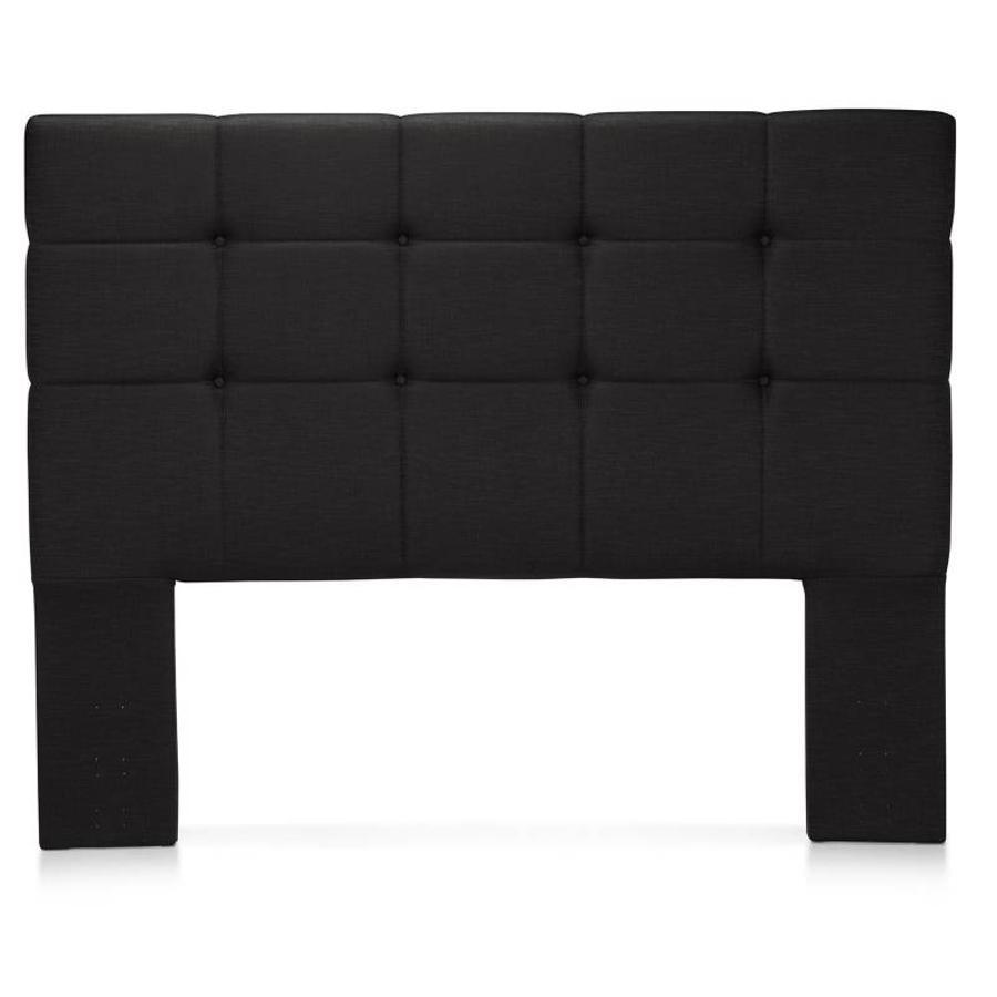 Cama Europea Driven 2 Plazas 150 X 200 Cm Con Muebles Issey Grafito