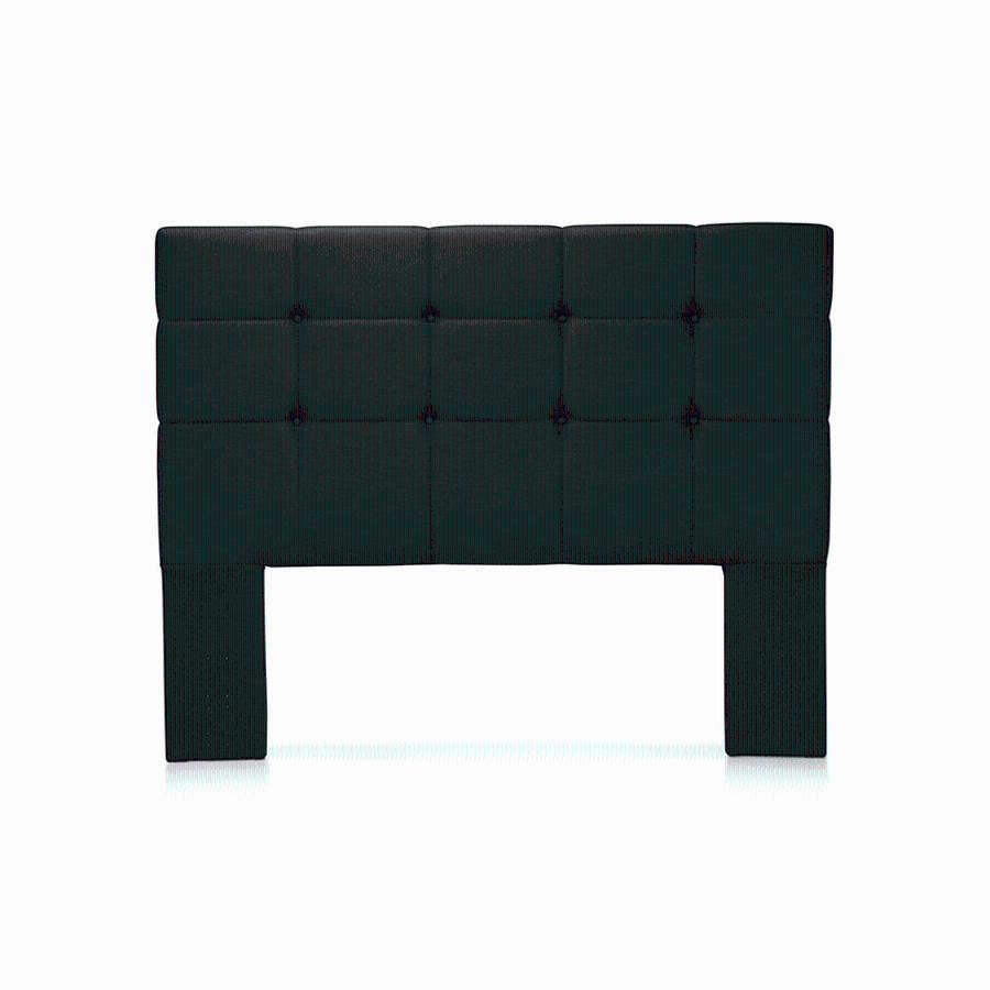 Cama Europea Rosen Driven King Con Muebles Iseey - Grafito