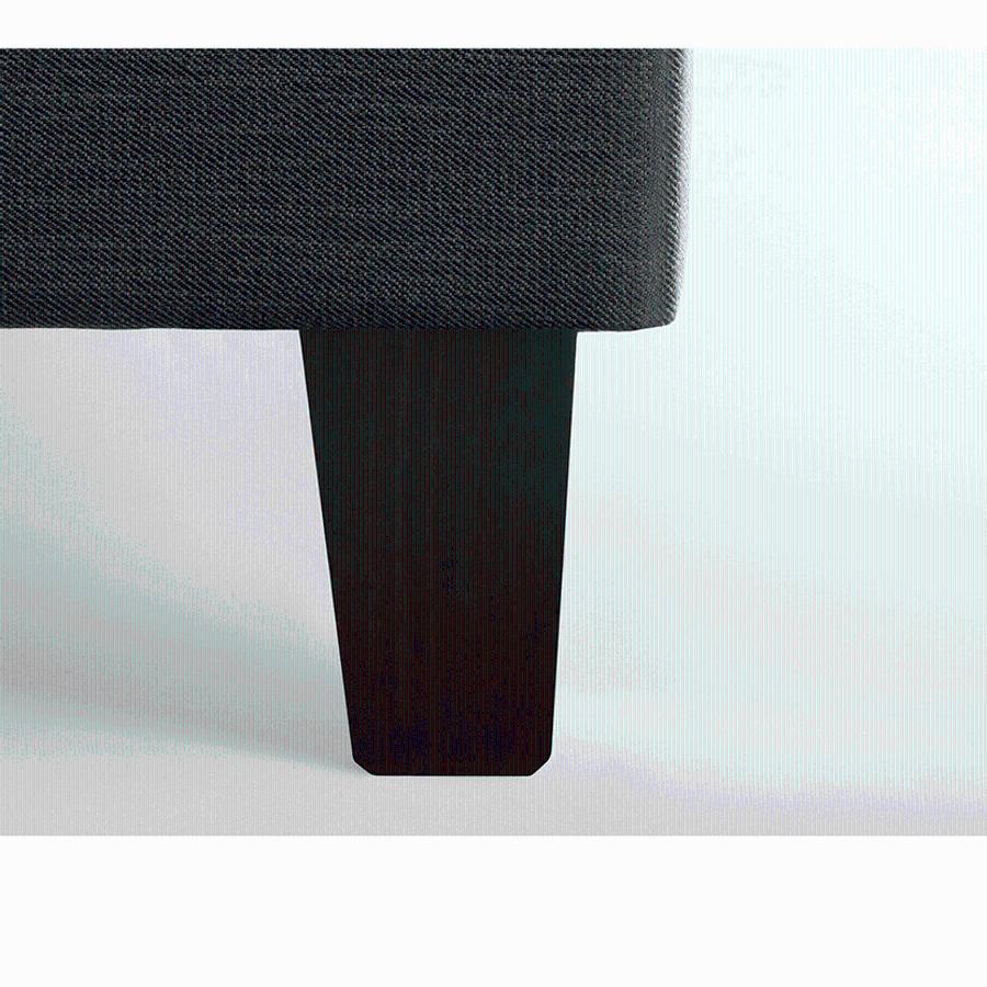 Cama Europea Rosen Driven King Con Muebles Iseey - Grafito