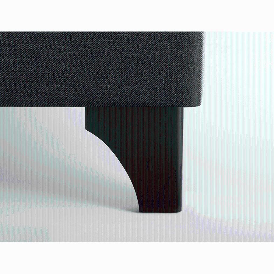 Cama Europea Rosen Driven King Con Muebles Iseey - Grafito