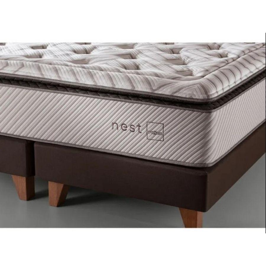 Cama Rosen Nest King 180 X 200 Cm Base Dividida Anna