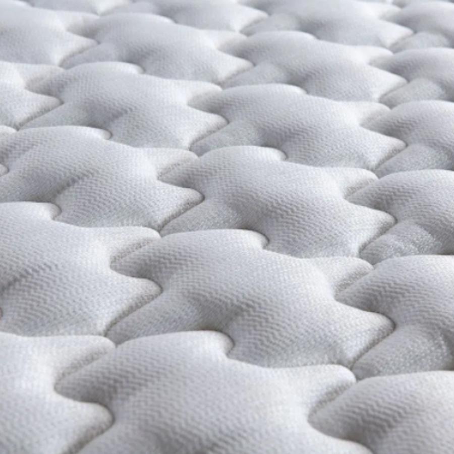 Cama Rosen Wave 1.50x1.90 Bn Respaldo Tabor Grafito