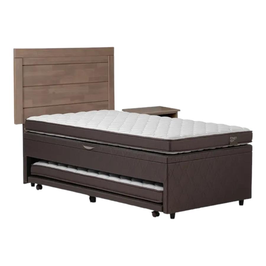 Bed Boxet Rosen Ergo T New 1,5 Plazas + Muebles Sicilia