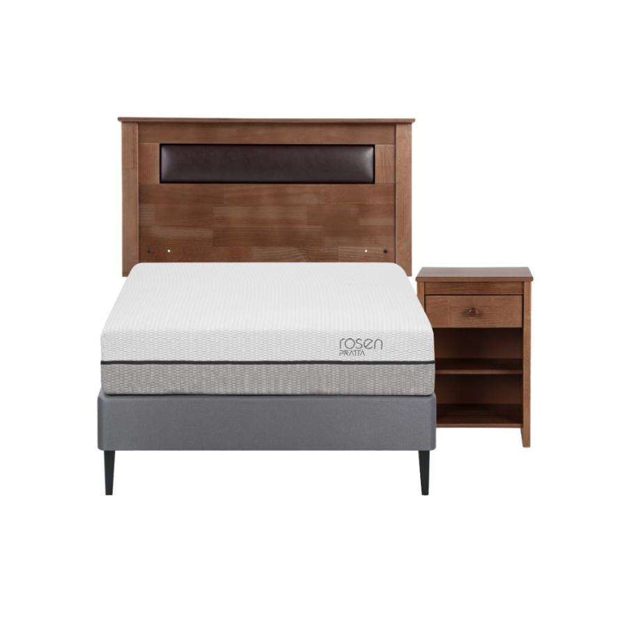 Cama Europea Rosen Pratta 1,5 Plazas 105 X 200 Cm Ferrara