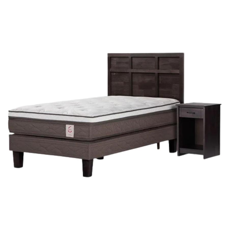 Cama Europea Rosen New Style 6 1,5 Plazas 1.05x2.00 Robin