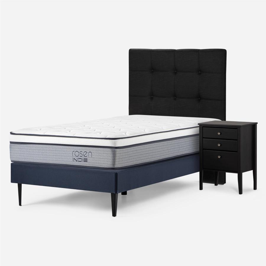 Cama Indie Pata Metálica 0.90X2.00 Issey Graf Rosen