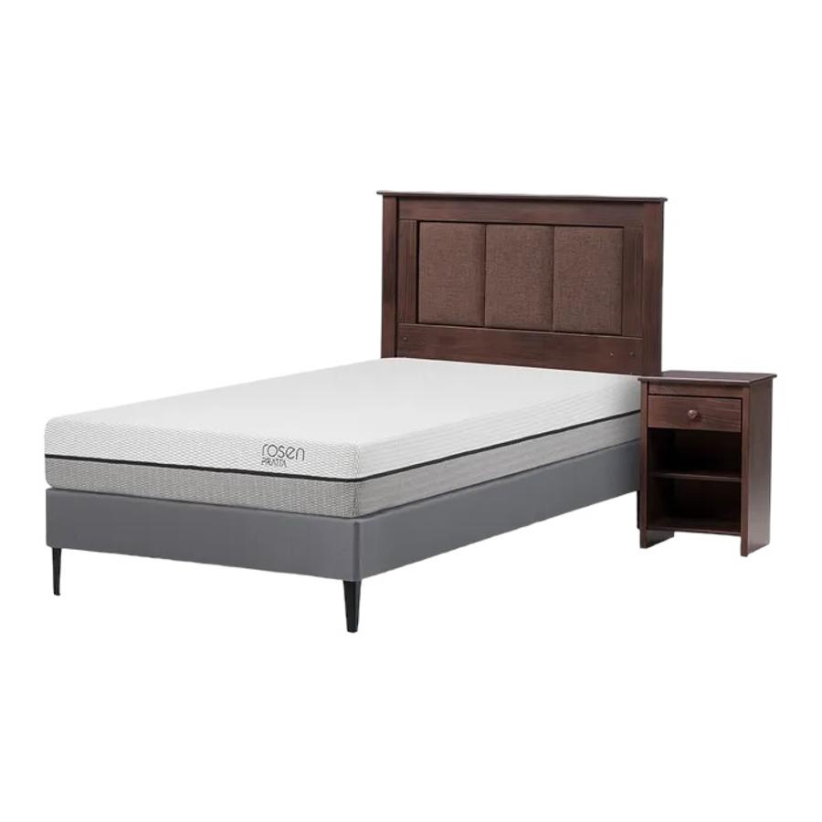 Cama Europea Pratta Rosen 1 Pl 0.90X2.00 Rachel
