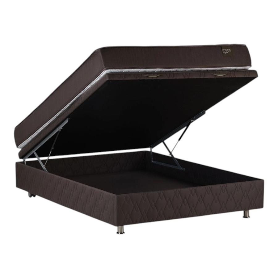 Cama Rosen Boxet Ergo T New 2 Plazas con Respaldo