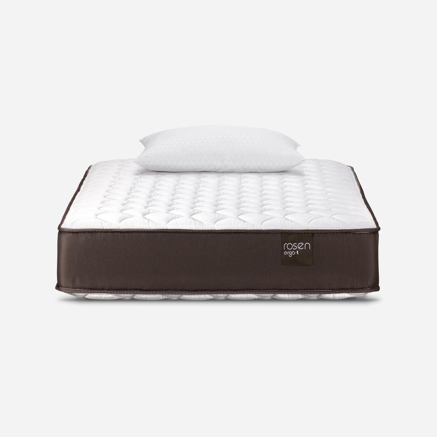Colchon 1.5 Plazas 105X200 Rosen Ergo T New + Almohada