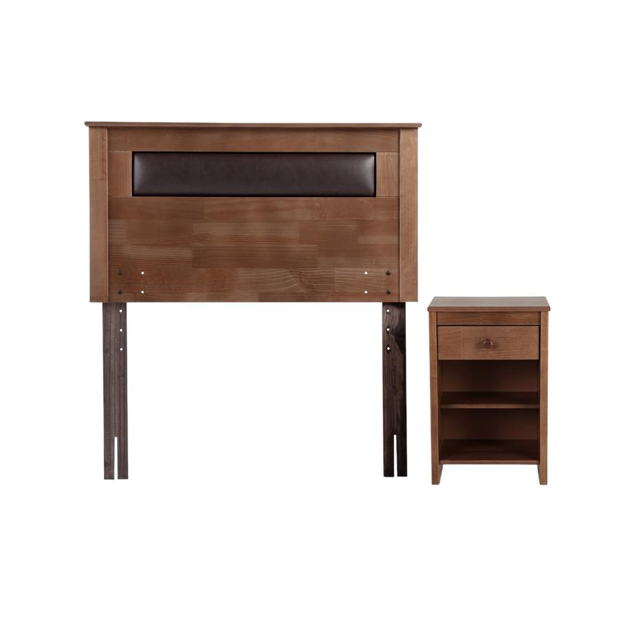 Cama Europea Rosen Ergo T New 1,5 Plazas +Muebles+Almohadas