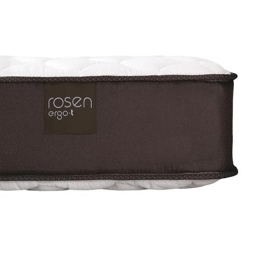 Cama Europea 2 Plazas Rosen Ergo T New + Almohada