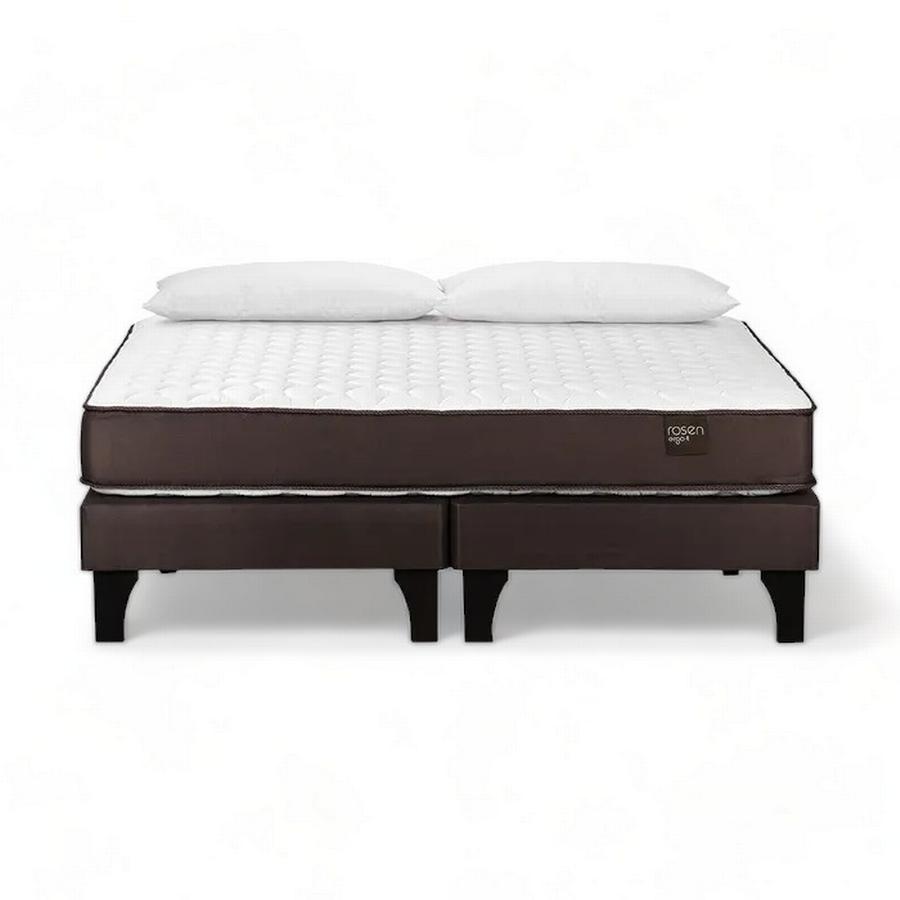 Cama Europea King Rosen Ergo T New + Almohada