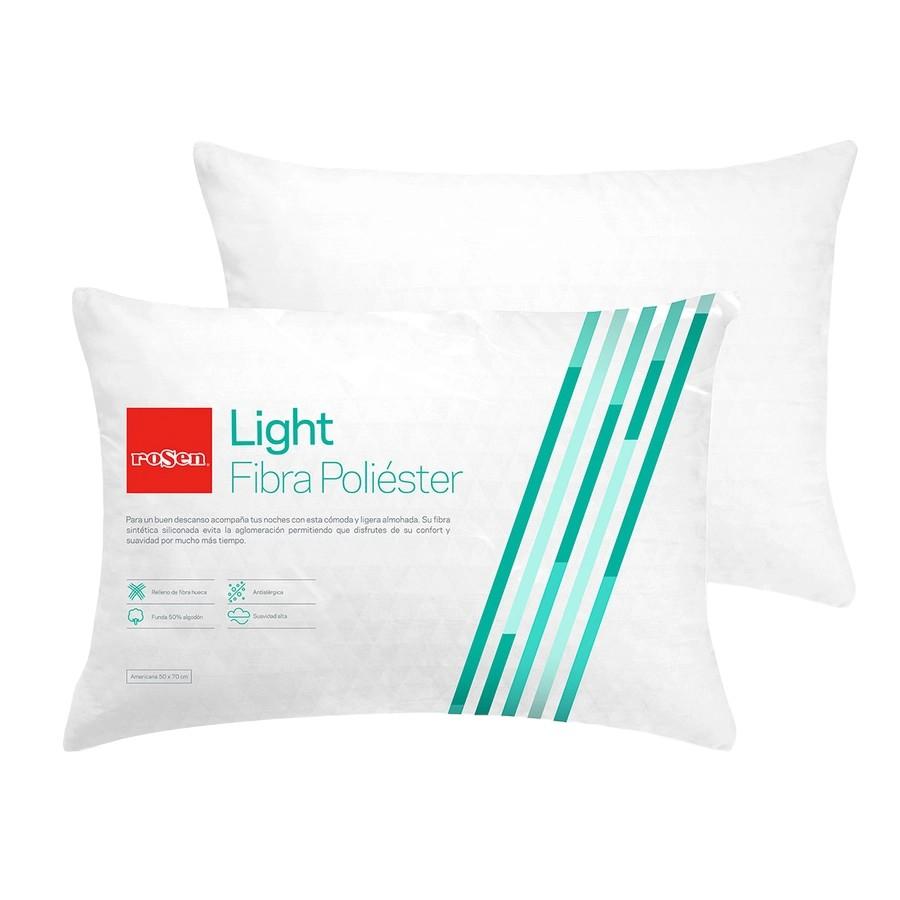 Colchón Rosen Pratta 2 Plazas + Almohadas Light
