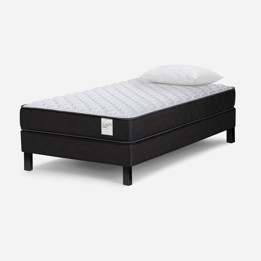 Cama 1.5 Plazas 105X190 Rosen Wave + Almohada