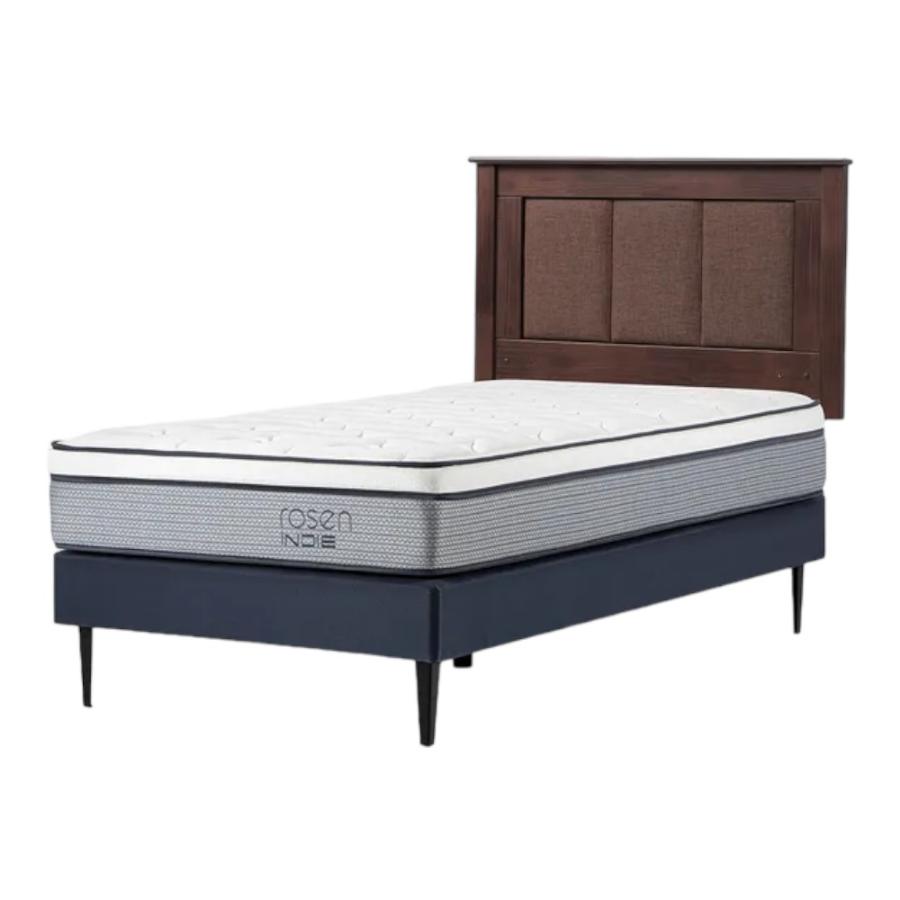 Cama Rosen Indie 1.5 Plazas Respaldo Rachel