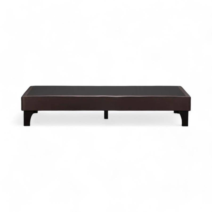 Base Cama Completa 1 Plaza Rosen 0.9x2.00M Café Moro