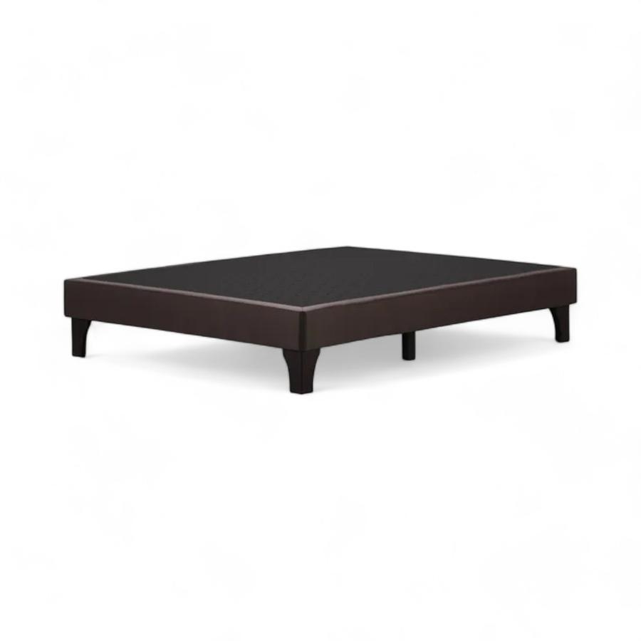 Base Cama Completa 2 Plazas Rosen  1.50x2.00M Café Moro