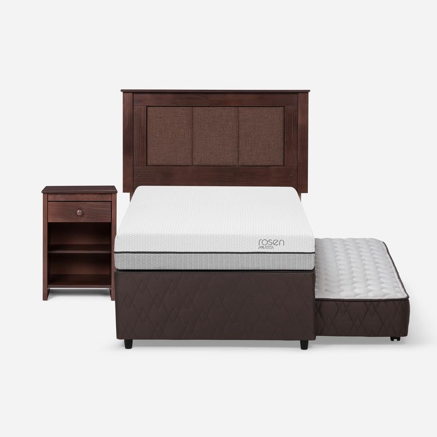 Divan 1.5 Plazas 105X200 Rosen Pratta Muebles Rachel
