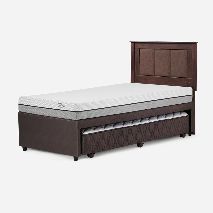 Divan 1.5 Plazas 105X200 Rosen Pratta Respaldo Rachel