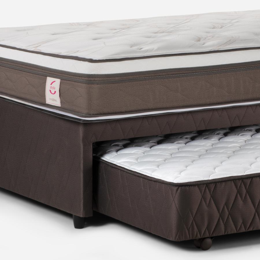 Divan 1.5 Plazas Rosen New Style 6 Respaldo Tabor Gris