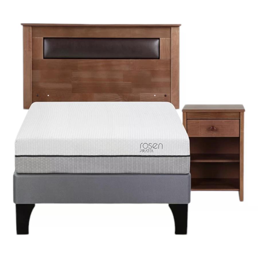 Cama Pratta Pata Madera 0.90X2.00 Ferrara