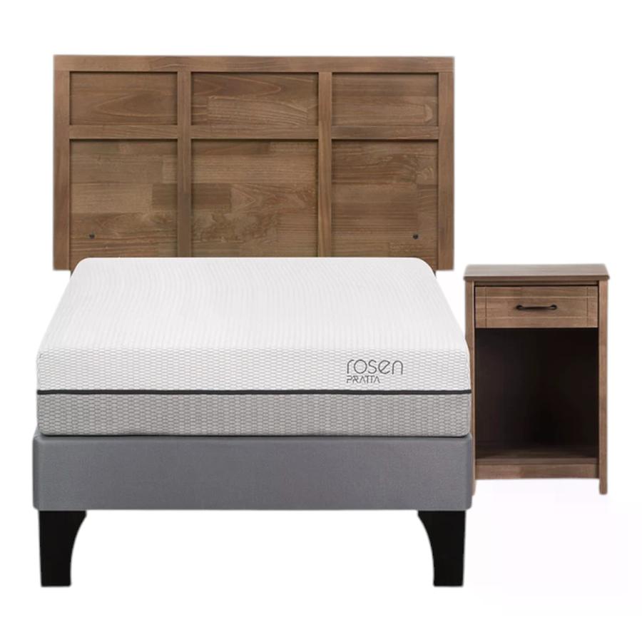 Cama Pratta Pata Madera 0.90X2.00 Robin Tost