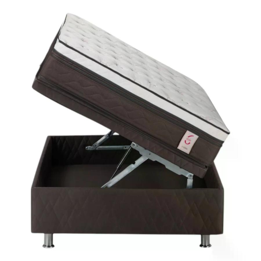 Cama Rosen Boxet New Style 6 1 Plaza + Respaldo Rachel